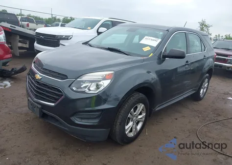 2017 Chevrolet Equinox Ls из США, поврежденный, VIN 2GNALBEK4H1528438